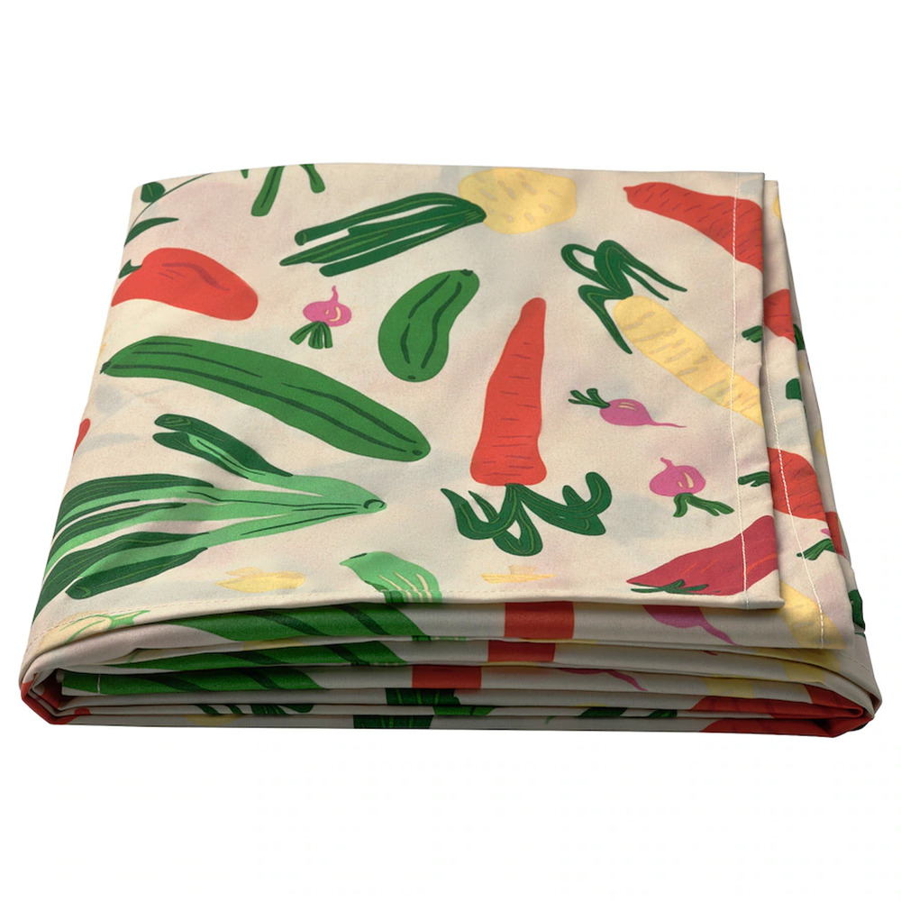 IKEA TABBERAS Tablecloth,‎ Wipeable Patterned/Multicolor, 57" x 94" (305.623.91)